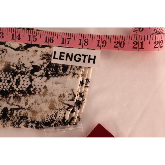 212 Collection Women's Animal Print Button-Up Shirt Size X Large - Picture 12 of 12